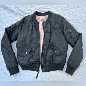 BOGO 1/2 OFF Black bomber jacket